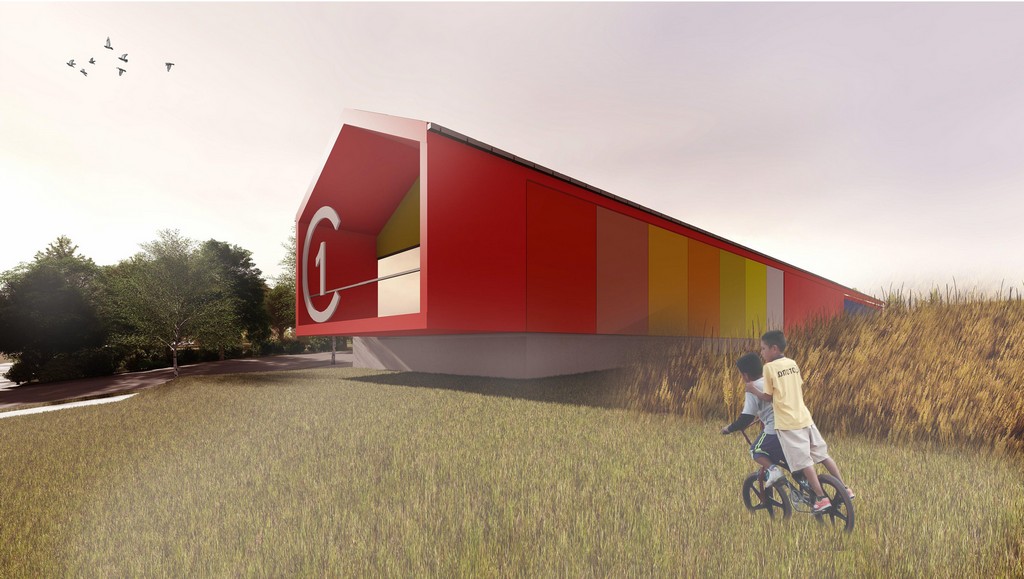 C1 Cserdi látványterv Látványterv 1